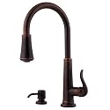 Price Pfister 529-7YPU Ashfield Kitchen Pull-down Faucet in Rustic Bronze