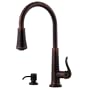 Price Pfister 529-7YPU Ashfield Kitchen Pull-down Faucet in Rustic Bronze
