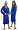 Turkishtowels 100% Cotton Terry Velour Hooded Kids Bathrobe: Made in Turkey, Free Embroidery (ages 3-6 S/M, Blue)