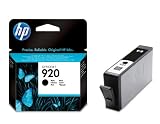 HP Original 920 Black Officejet Ink Cartridge