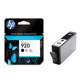 HP Original 920 Black Officejet Ink Cartridge