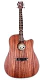 UPC 814064020054 product image for Dean Guitars AX DCE MAH AXS Dreadnought Cutaway Acoustic-Electric Guitar, Mahoga | upcitemdb.com