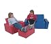 Grantco YCCO-1 Youth Size Couch, Chair and Ottoman Set