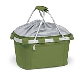 Picnic Time Metro Insulated Basket, Olive Green