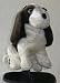 Sports : Schl&auml;gerhaube - Headcover HUND Farbe: braun & weiss