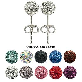 ONE PAIR of Crystal Stud Earrings by GlitZ JewelZ © - 1/4