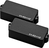 EMG P-HZ Passive Electric Bass Guitar Pickup, Black