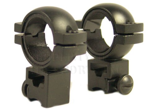 DOVETAIL RIFLE SCOPE RING FOR 30MM TUBE 1 INCH INSERT