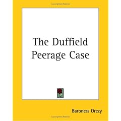The Duffield Peerage Case