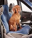 Bowser Front Car Seat Cover-Granite Microvelvet