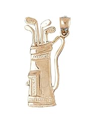 CleverEves 14K Gold Pendant Golf Themed 4.8 - Gram(s)