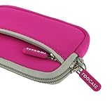 rooCASE Neoprene Sleeve (Magenta) Carrying Case for Nikon Coolpix S6100 Dig ....