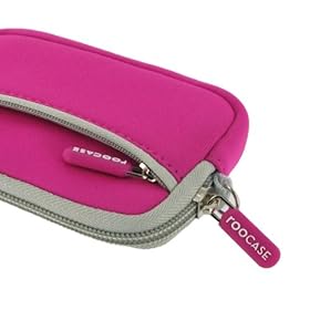 rooCASE Neoprene Sleeve (Magenta) Carrying Case for Sony Cyber-shot Digital Camera DSC-TX20 TX66 TX200V WX50 WX70 WX150 W610 W620 W650 W690