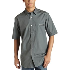 Sean John Mens Short Sleeve Solid Shirt