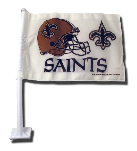 New Orleans Saints Car Flag