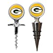 Green bay Packers NFL Cork Screw and Wine Bottle Topper Set by Great American Products