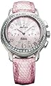 Zenith Baby Doll Star Womens Pink Strap Pink Dial Stainless Steel Diamond Bezel Automatic Chronograph Watch 16.1230.4002/71.C515