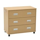 押入れ収納チェスト38cm幅 ナチュラル FF-7538
