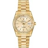 Rolex Oyster Perpetual Day-Date 18kt Yellow Gold Mens Watch 118238 by Rolex