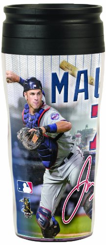 MLB Minnesota Twins Joe Mauer 16-Ounce Travel Mug