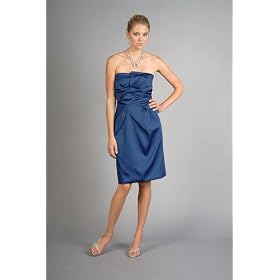Strapless Little Indigo Dresses by BCBG