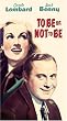 To Be Or Not to Be [VHS]