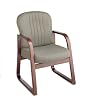 Cherry Finish Oak Wood Visitors Chair By Office Star Furniture With Free Shipping