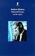 Selected Poems 1976-1997 (Faber poetry)