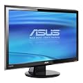 Asus VH242H 59,9 cm (23,6 Zoll) TFT-Monitor (VGA, DVI-D, HDMI, 5ms Reaktionszeit) schwarz