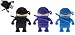 Musketeer Ninja ?? ???(Blue, Black, Purple) Set : USB 16 GB Flash Drive Memory - (1 Set = 3 Pcs of 1