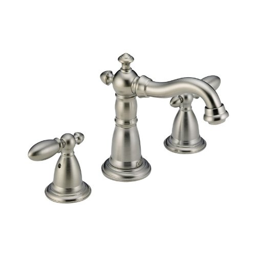 Delta Faucet 35955LF-SS Victorian Two Handle Widespread Faucet, Delta Faucet 35955LF-SS Victorian Two Handle Widespread Faucet,