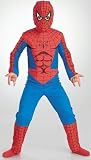  : Kids Spiderman Costume Childrens Spider Man Outfit One piece Light Up Hood Chest Spider