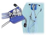 Hip Clip Stethoscope Holder - Black - Fits Most Stethoscopes - Each