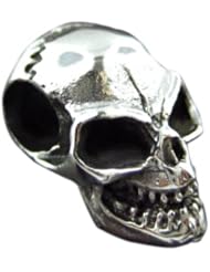925 Silver Skull Bead Pendant