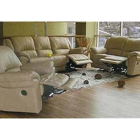 pomade leather recliner picture