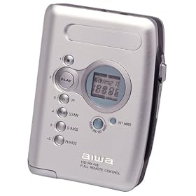 Aiwa HSRX418 Aluminum Worldwide Digital Tuner AM/FM Cassette Stereo