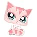Littlest Pet Shop Pink Cat 28" Mylar Balloon