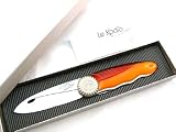Le Kooto French Designer Sporting retractable knife in gift box SUN