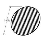 Music City Metals 69991 Matte Cast Iron Cooking Grid Replacement for Gas Grill Model Big Green Egg large