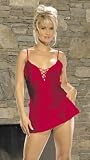 Silk charmeuse chemise with tie up front. High cut side side slits and sheer silk chiffon side panels