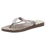 Havaianas Womens Summer Dots Flip Flop,Dark Brown,37/38 BR