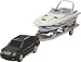 NKOK R/C RACING 64X ChargerZ 1:64 Scale Full Function Radio Control Die-Cast CADILLAC ESCALADE EXT and Micro OCEAN RUNNER with trailer and hitch. Approx 45 second Insta-Charge for up to 15 minutes drive time. Approx 50 ft Outdoor Operating Range. 2003 Official GM authorized product. Package contains: 1:64 Scale Licensed Collectable Micro R/C Vehicle and Boat, Radio Controller w/ two antenna, Quick