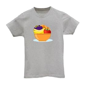 bowl_fruit[1] - Juniors Girly T-Shirt
