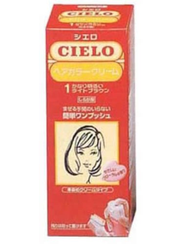 シエロヘアカラークリーム 1かなり明るいLB