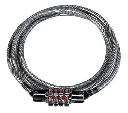 Kryptonite Coil Cable Combo Lock 3/16 x 4 ft 119252
