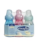 EVENFLO 3- Pack 4 oz. Tinted Bottles - blue, one size