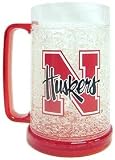 Nebraska Huskers Crystal Freezer Mug