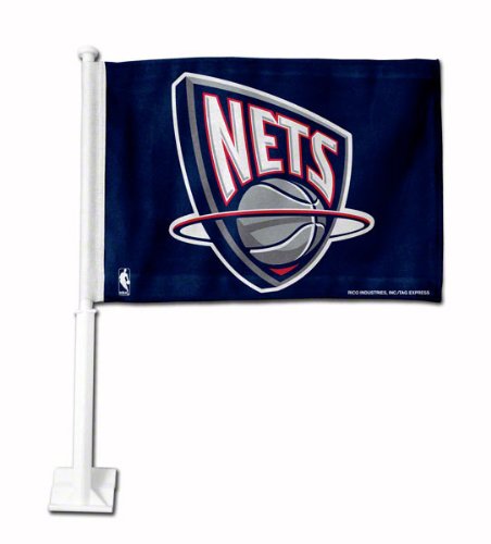 Rico New Jersey Nets Car Flag