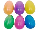 Iridescent Plastic Easter Eggs (12) Party Supplies