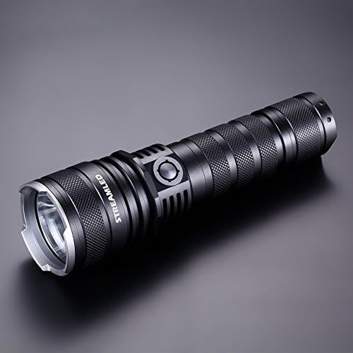 STREAMLED Super Bright Flashlight F180 Bike Light Memory Function CREE XM-L2 LED 950 Lumen for Fishing Camping Hiking Tent Lamp IPX-6 Waterproof Level Powered by 26650 Battery (Battery Not Included)
